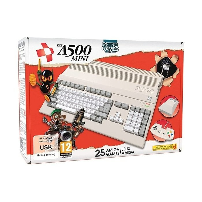 The A500 Mini Console With 25 Amiga Games The A500 Mini Console With 25 Amiga Games