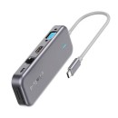 Adapter Blitzwolf BW-TH8 USB-C To HDMI 4K / 1x VGA / 2x USB 3.0 / 2x USB 2.0 / 1x USB-C PD / SD / MicroSD / RJ45 Ethernet / 1x 3.5mm Audio Port