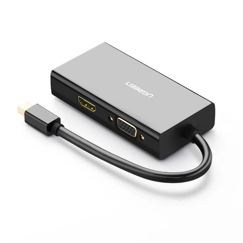 Adapter Mini DisplayPort To HDMI/VGA/DVI UGreen 