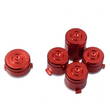 Aluminium Bullet Button Red Αλουμινένια Κουμπιά Κόκκινα - Xbox One Controller Aluminium Bullet Button Red Αλουμινένια Κουμπιά Κόκκινα - Xbox One Controller