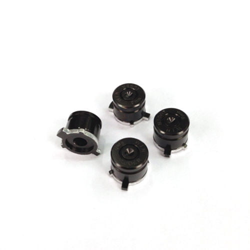 Aluminium Bullet Button Black Αλουμινένια Κουμπιά Μαύρα - PS3 Controller