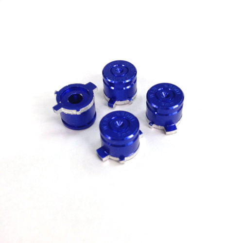 Aluminium Bullet Button Blue Αλουμινένια Κουμπιά Μπλε - PS3 Controller