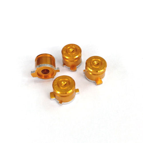 Aluminium Bullet Button Gold Αλουμινένια Κουμπιά Χρυσά - PS3 Controller