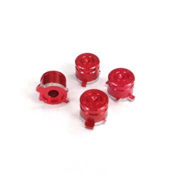 Aluminium Bullet Button Red Αλουμινένια Κουμπιά Κόκκινα - PS3 Controller