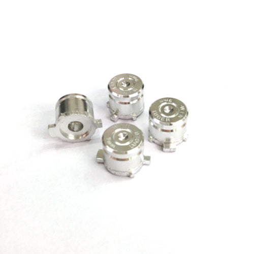 Aluminium Bullet Button Silver Αλουμινένια Κουμπιά Ασημένια - PS3 Controller