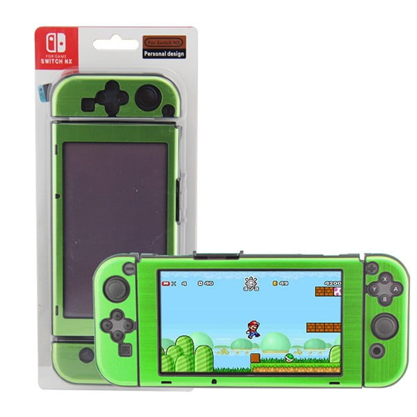 Aluminium Protective Case Metal Cover Green Θήκη - Nintendo Switch Console