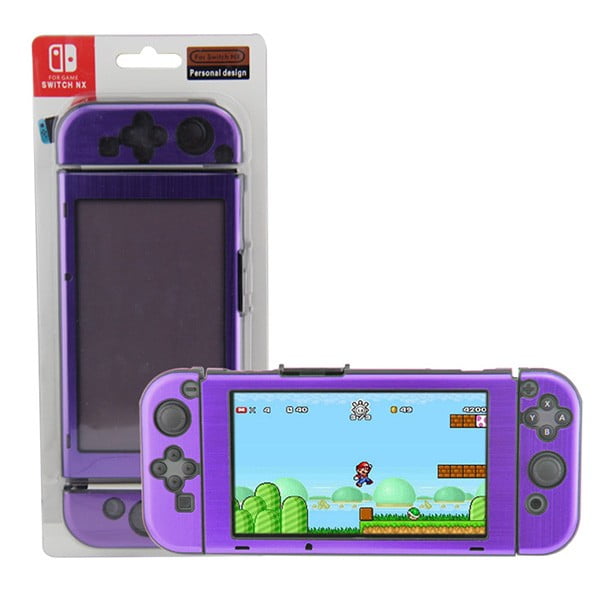 Aluminium Protective Case Metal Cover Purple Θήκη - Nintendo Switch Console