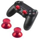 Analog Thumbsticks Aluminium Red Αναλογικοί Μοχλοί Κόκκινοι - PS4 Controller