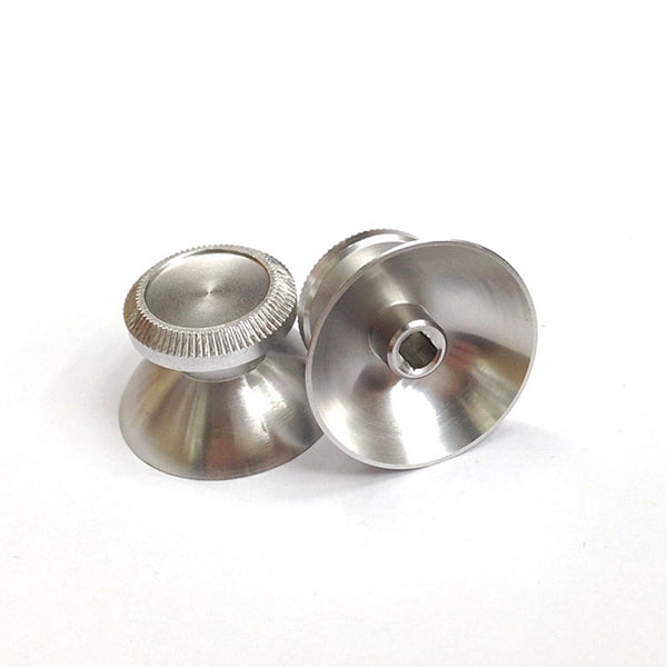 Analog Thumbsticks Aluminium Silver Αναλογικοί Μοχλοί Ασημένιοι - PS4 Controller