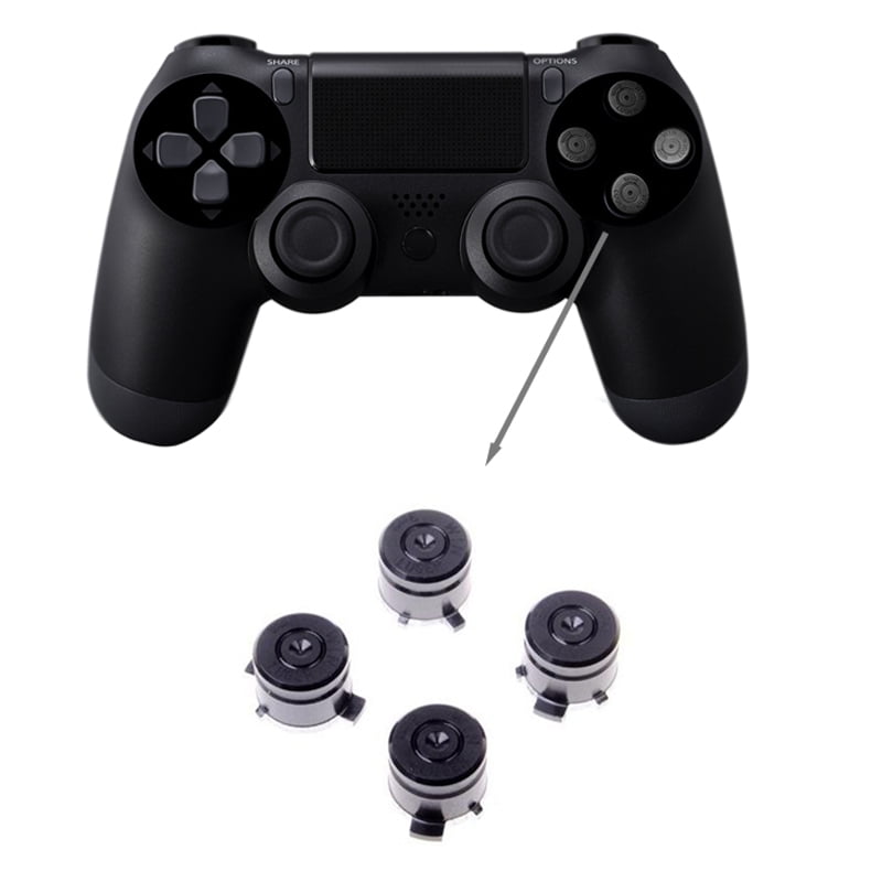 Aluminium Bullet Button Black Αλουμινένια Κουμπιά Μαύρα - PS4 Controller