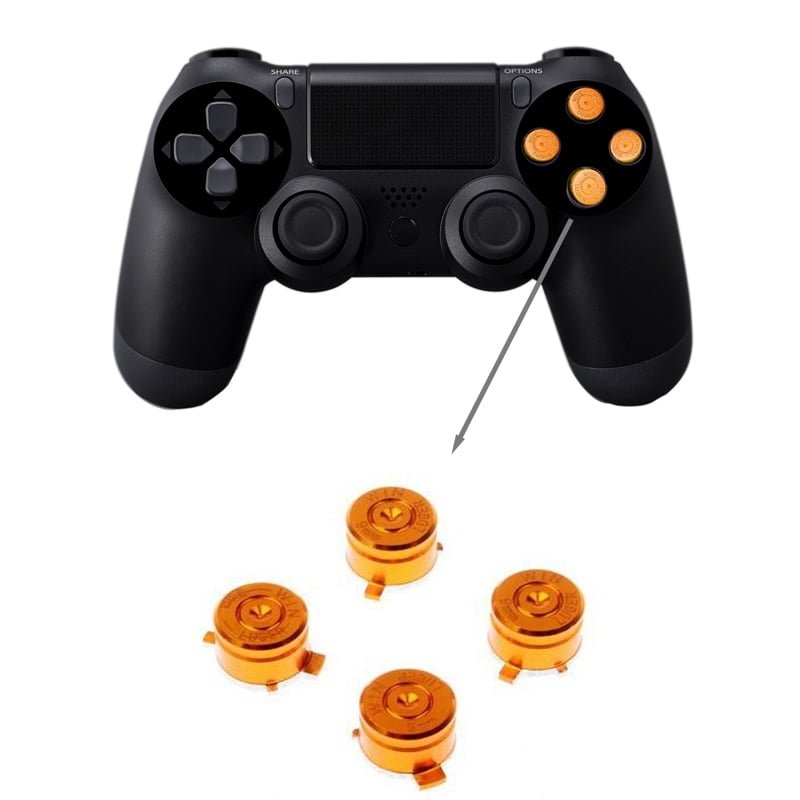 Aluminium Bullet Button Gold Αλουμινένια Κουμπιά Χρυσά - PS4 Controller
