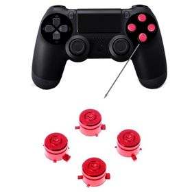 Aluminium Bullet Button Red Αλουμινένια Κουμπιά Κόκκινα - PS4 Controller Aluminium Bullet Button Red Αλουμινένια Κουμπιά Κόκκινα - PS4 Controller