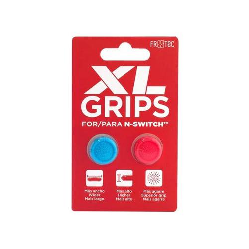 Analog Caps Grips Pro XL Blue / Red - Nintendo Switch Joy Con Controller