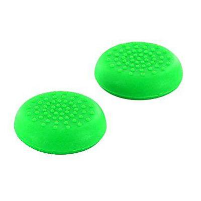Analog Caps TPU ThumbStick Grips Green - PS4 Controller