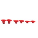 Analog Controller FPS ThumbSticks Grips Caps Cover 12X Red - Xbox One Controller