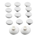 Analog Controller FPS ThumbSticks Grips Caps Cover 12X White - Xbox One Controller