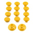 Analog Controller FPS ThumbSticks Grips Caps Cover 12X Yellow - PS4 Controller