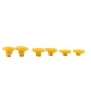 Analog Controller FPS ThumbSticks Grips Caps Cover 12X Yellow - PS4 Controller