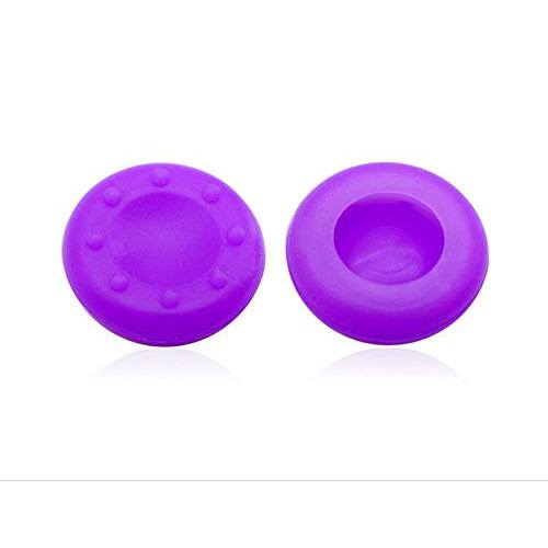 Analog Controller Thumb Stick Silicone Grip Cap Cover 2X Purple - PS4 / PS3 / PS2 / XBOX 360 / XBOX One
