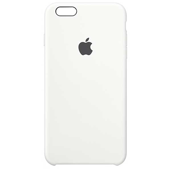 Apple Back Cover Silicone Θήκη MKY12ZM White - Iphone 6 / 6S