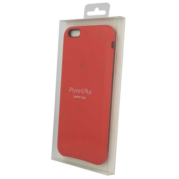Apple Faceplate Leather Θήκη MKXG2ZM Red - Iphone 6 Plus / 6S Plus Apple Faceplate Leather Θήκη MKXG2ZM Red - Iphone 6 Plus / 6S Plus