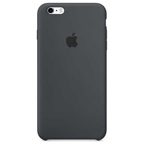 Apple Back Cover Silicone Θήκη MKY02ZM Charcoal Gray - Iphone 6 / 6S