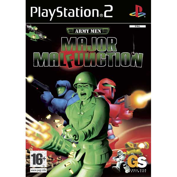 Army Men Major Malfunction - PS2 Game Army Men Major Malfunction - PS2 Game