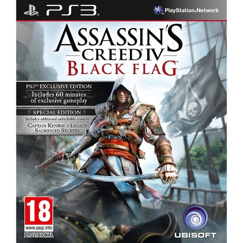 Assassins Creed IV Black Flag Special Edition - PS3 Used Game