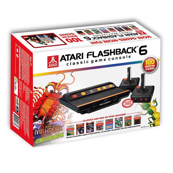 Atari Flashback 6 Classic Game Console 100 Games Pack Atari Flashback 6 Classic Game Console 100 Games Pack