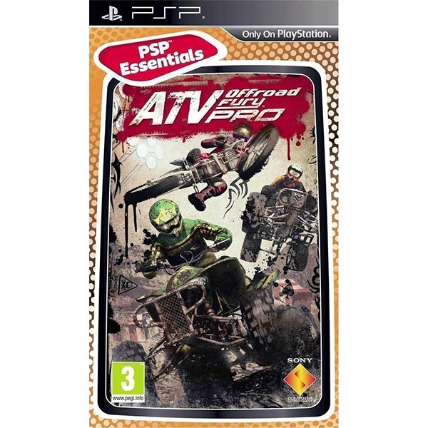 ATV Offroad Fury Pro Essentials - PSP Used Game