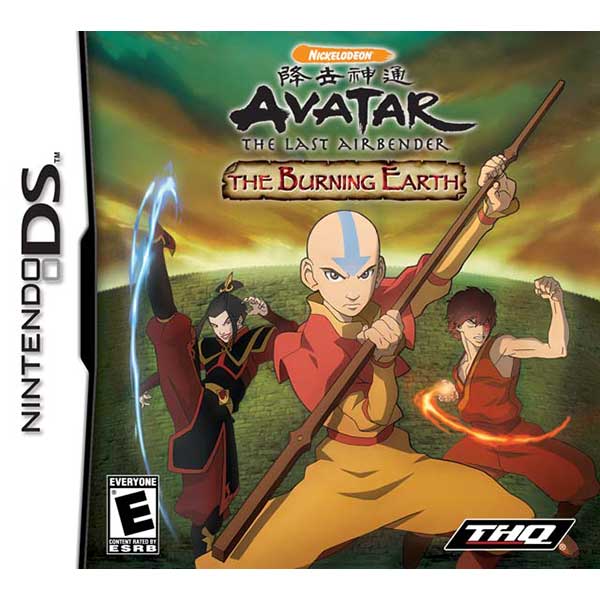 Avatar The Legend Of Aang The Burning Earth - Nintendo DS Game