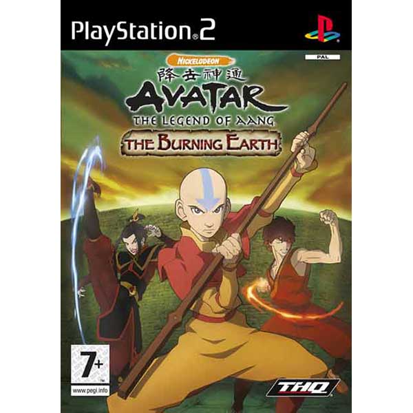 Avatar The Legend Of Aang The Burning Easth - PS2 Used Game
