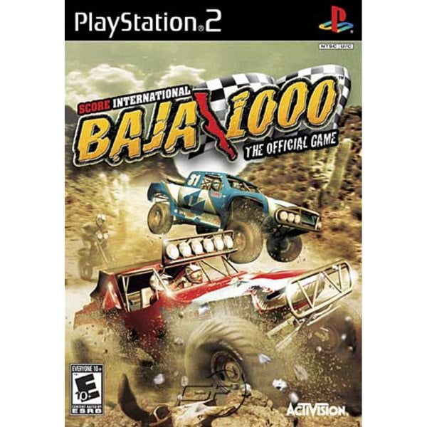 Score International Baja 1000 World Championship Off Road Racing - Ps2 Game