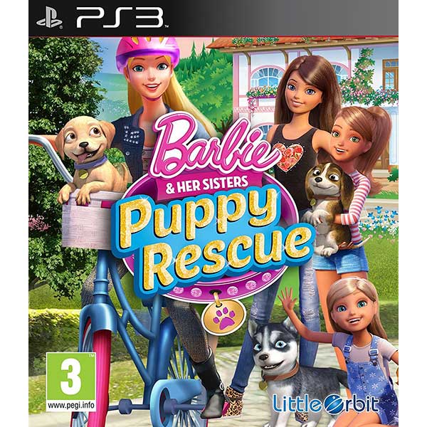 Barbie & Her Sisters Puppy Rescue - PS3 Game