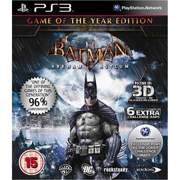 Batman Arkham Asylum Game Of The Year - PS3 Game