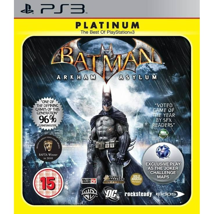 Batman Arkham Asylum Platinum - PS3 Used Game