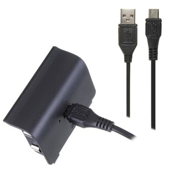 Battery Pack Replacement 2400mAh Black Επαναφορτιζόμενη Μπαταρία - Xbox One Controller