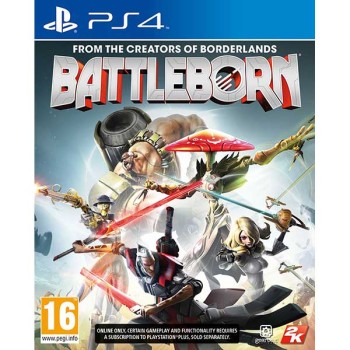 Battleborn + Firstborn Pack And Character Cards - PS4 Game Battleborn + Firstborn Pack And Character Cards - PS4 Game