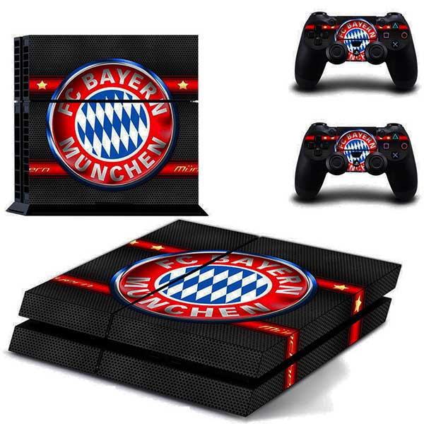 Sticker Skin Bayern #2 Αυτοκόλλητο + 2 Controller Skin - PS4 Fat Console