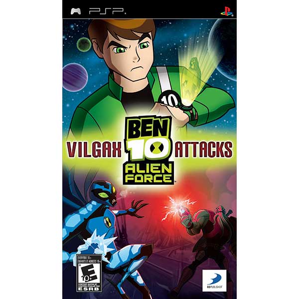 Ben 10 Alien Force Vilgax Attacks - PSP Game Ben 10 Alien Force Vilgax Attacks - PSP Game