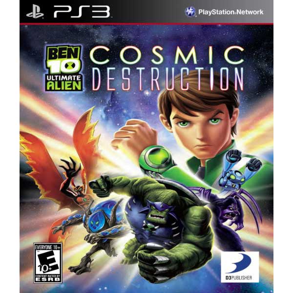 Ben 10 Ultimate Alien Cosmic Destruction - PS3 Game