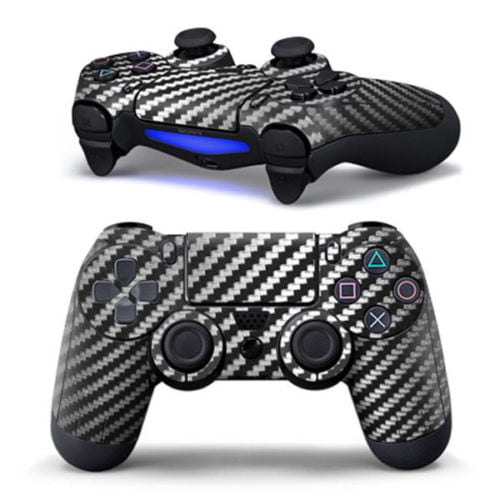 Sticker Protector Black Carbon Αυτοκόλλητο - PS4 Controller