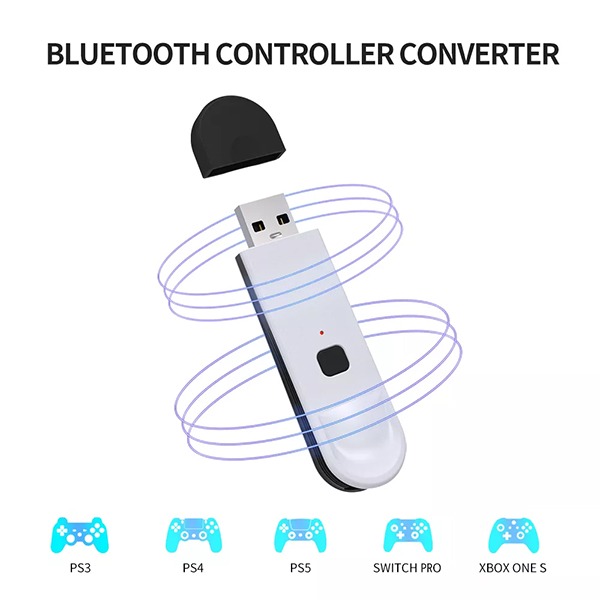 Bluetooth Controller Converter - PS5 / PS4 / PS3 / Xbox One / Switch