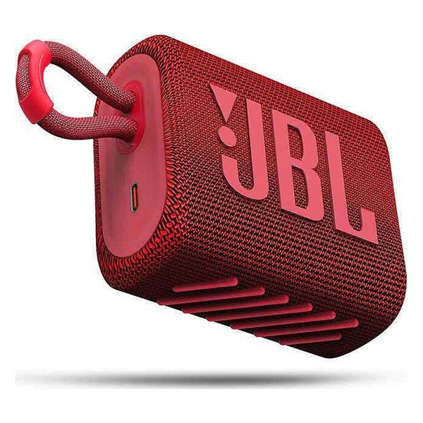 Bluetooth Speaker JBL Go 3 Red Αδιάβροχο Ασύρματο Ηχείο