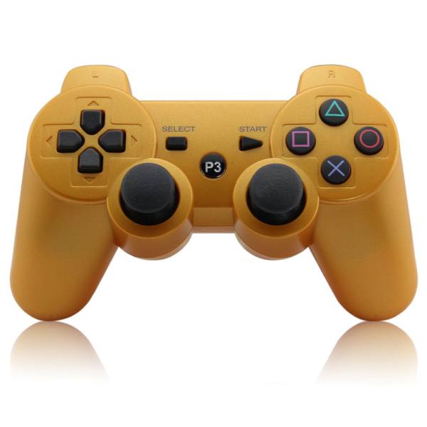 Bluetooth Wireless OEM Gold Ασύρματο Χειριστήριο - PS3 Controller