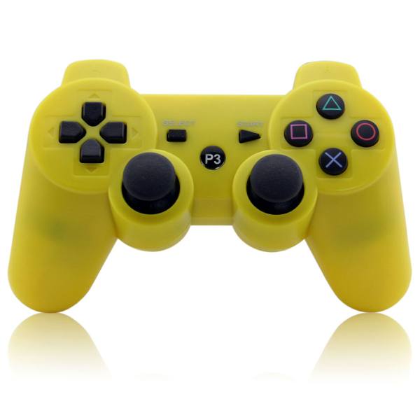 Bluetooth Wireless OEM Yellow Ασύρματο Χειριστήριο - PS3 Controller