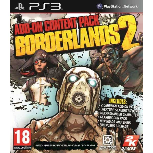 Borderlands 2 Add On Contect Pack - PS3 Game