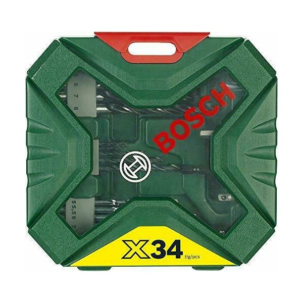 Bosch Set X-Line Classic 34pcs Τρυπάνια & Μύτες & Καρυδάκια Bosch Set X-Line Classic 34pcs Τρυπάνια & Μύτες & Καρυδάκια