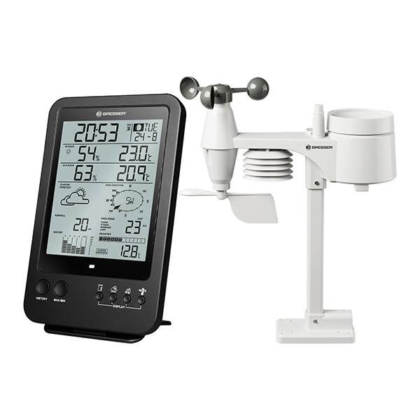 Bresser Ασύρματος Μετεωρολογικός Σταθμός Weather Center 5 in 1
