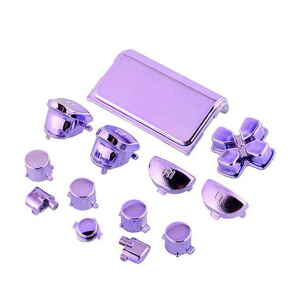 Buttons Set Mod Kits Purple Κουμπιά Μωβ - PS4 V1 Controller